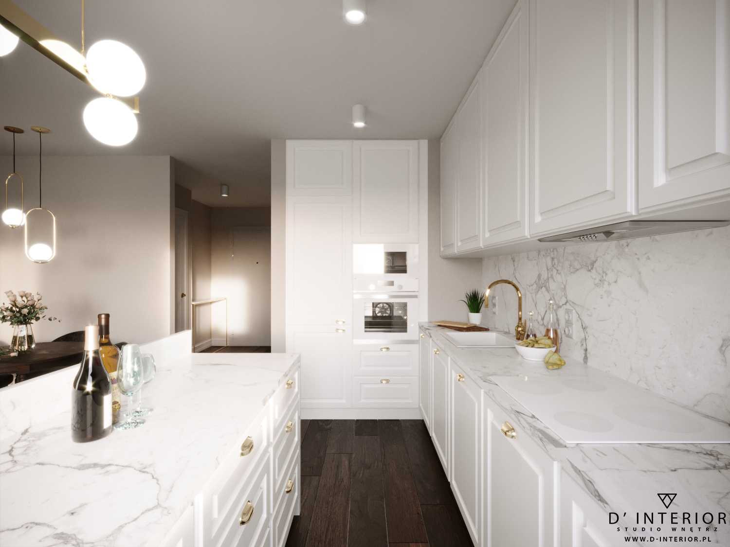 Projekt apartamentu Gdańsk | D' Interior | Projektant wnętrz Gdańsk i ...