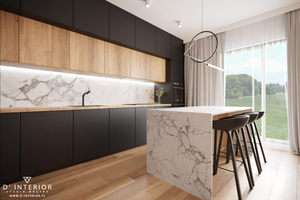 Projekt wnętrza domu w stylu skandynawskim | D' Interior | Projektant ...