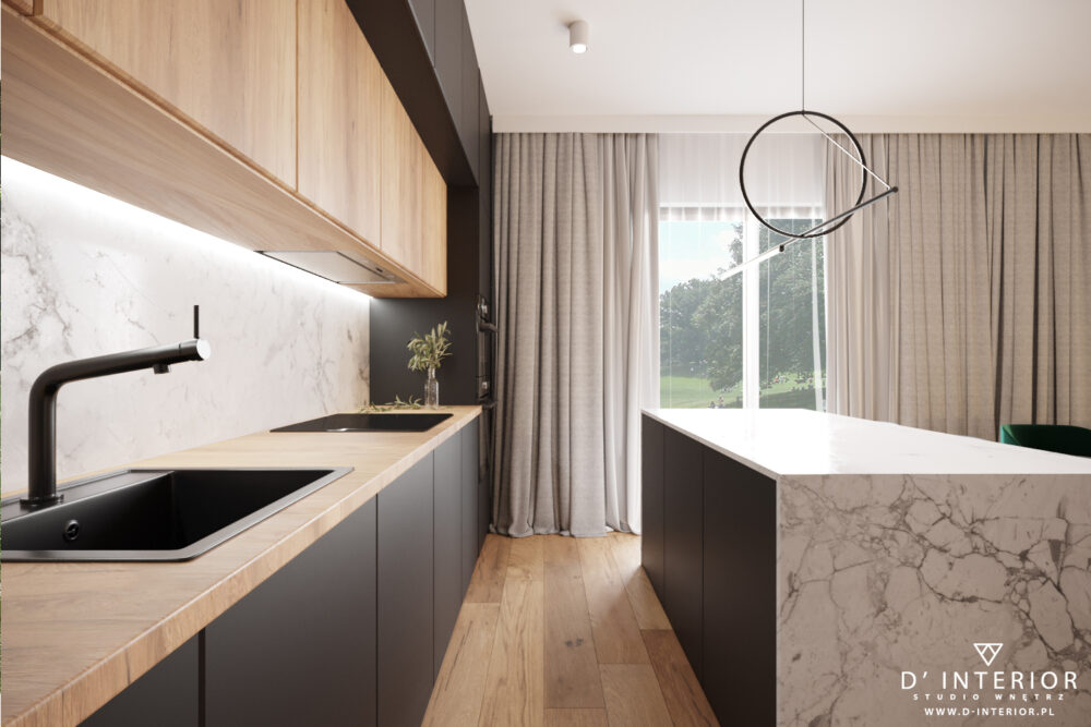 Projekt wnętrza domu w stylu skandynawskim | D' Interior | Projektant ...