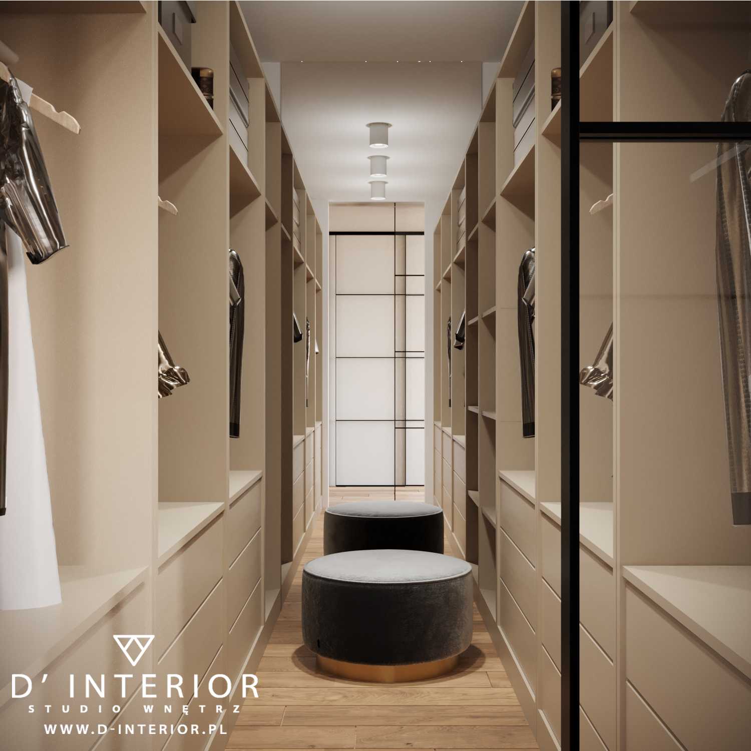 Garderoba1 | D' Interior | Projektant wnętrz Gdańsk i Gdynia